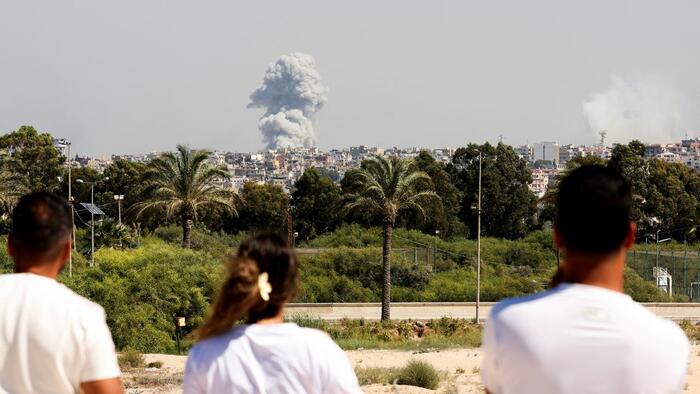 NextImg:Thousands Of Lebanese Flee War Zone With Israel As Death Toll Surpasses 180 In Single Day
