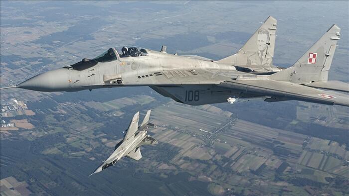 NextImg:Poland Scrambles Fighter Jets As Russia Strikes Far Western Ukraine