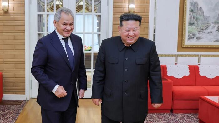 NextImg:North Korea's Kim Lauds Close Moscow Ties, Wishes Russians 'Victory', In Shoigu Visit