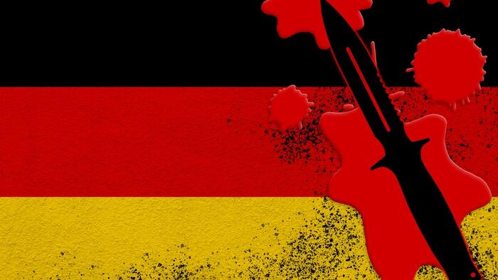 NextImg:"I Will Kill You And Your Families" – Somali Migrant Stabs German Man In The Neck, 30 Police Officers Make Arrest