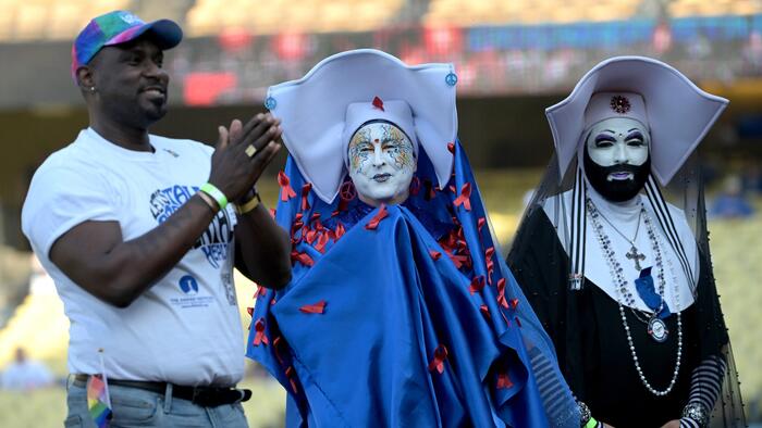 NextImg:Dodgers Kowtow To Teachers Unions, Honor 'Sisters Of Perpetual Indulgence'
