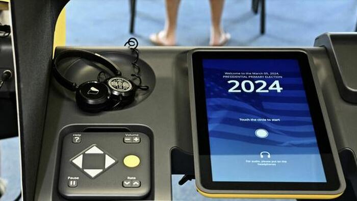 NextImg:Biden-Harris DOJ Threatens To Sue Two Small Wisconsin Towns Over Refusal To Use Electronic Voting Machines