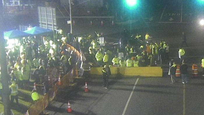 NextImg:It Begins: US Port Strikes Erupt, First Shutdown In 50 Years Sparks Fears Of Supply Chain Crisis