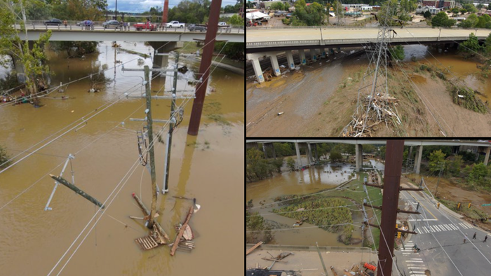NextImg:Grid Apocalypse Hits Carolinas: 360 Substations Down, Power Restoration Could Take "Months"