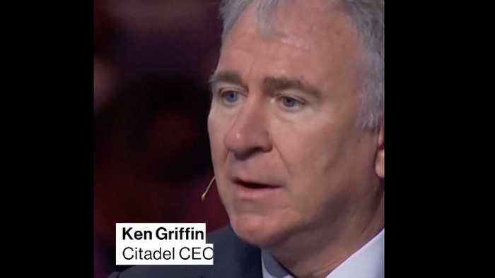 NextImg:Citadel’s Griffin: "Expectation Today Trump Wins White House"
