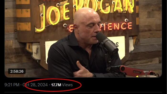 Joe Rogan Accuses YouTube of Censorship