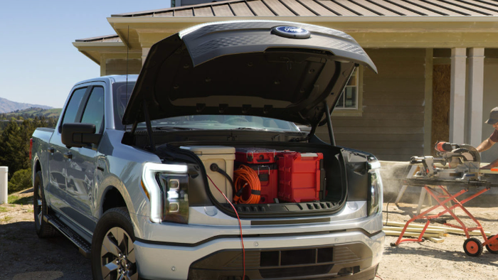 NextImg:Ford Reportedly Idling F-150 Lightning Production For Seven Weeks Amid Sluggish Demand