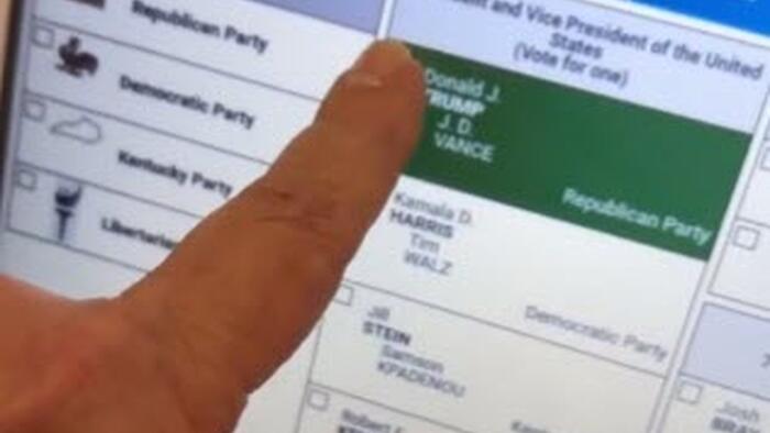 NextImg:"It Did Occur" - Kentucky County Clerk Confirms Voting Booth 'Glitch' Shifted Trump Votes To Kamala