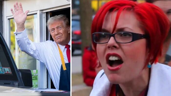 NextImg:Left McTriggered After Trump Does Fun Publicity Stunt