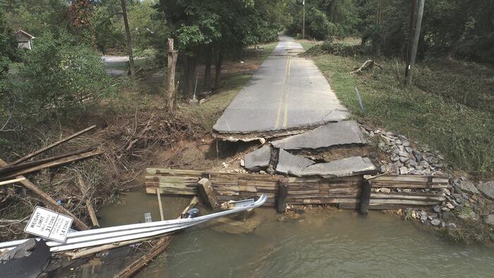 NextImg:"A Post-Apocalyptic Scene": North Carolina Communities 'Wiped Off The Map' By Helene, Governor Says