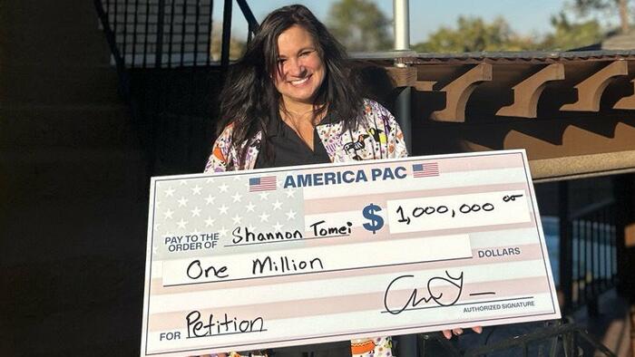 NextImg:Musk Awards Third Million-Dollar Petition Prize Amid Claims Of Illegality