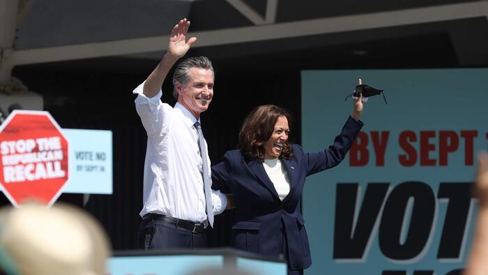 NextImg:Is Gavin Newsom Hoping That Kamala Harris Loses The Election?
