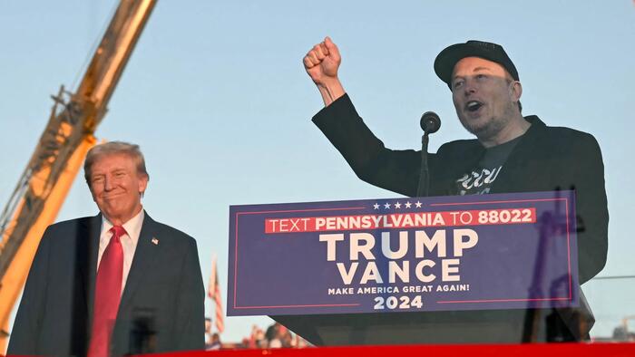 NextImg:Musk Stumps For Trump In Pennsylvania, Donates Nearly $75 Million To PAC