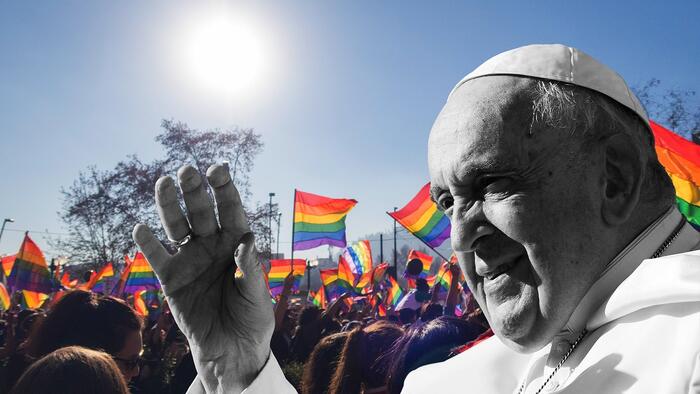 NextImg:LGBT Activists Meet With Pope, Urge Him To End Vatican Opposition To Trans Ideology