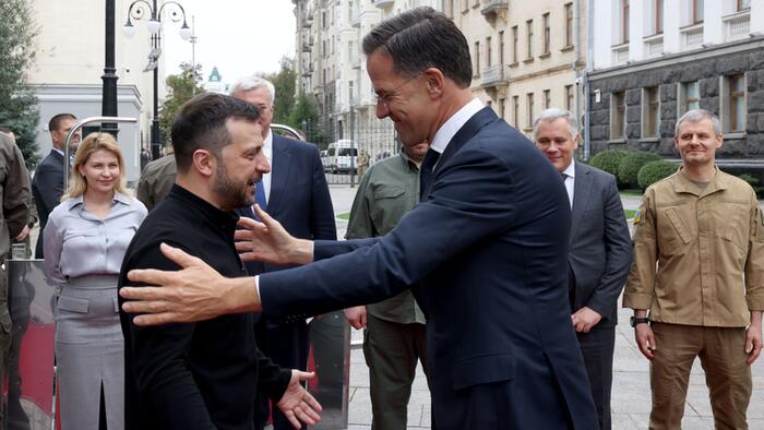 NextImg:New NATO Chief Visits Ukraine As First 'Priority'