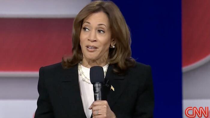 NextImg:'Word Salad City': Harris Town Hall In Philly Goes As Bad As You'd Expect