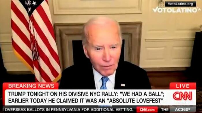 NextImg:Biden Calls 80 Million Americans Human Garbage After Comedian Sparks Mass Triggering