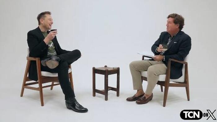 NextImg:'If He Loses I'm F**ked': Musk And Tucker Carlson Sit Down For Must-Watch Interview