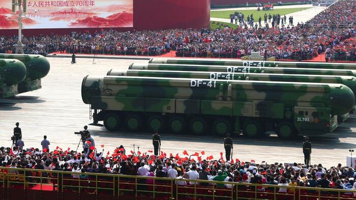 NextImg:US Intelligence Says China Leading 'Rapid Expansion' Of Nuclear Arsenal