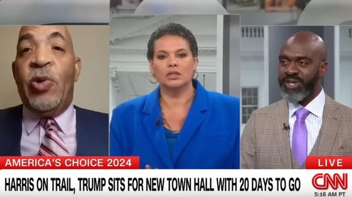 NextImg:Watch: CNN Panel Goes Berzerk When Guest Suggests 'Field' Blacks Voting For Trump