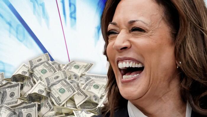 NextImg:Next-Level Vote-Buying: Harris Promises Black Men $20k 'Forgivable Loans'