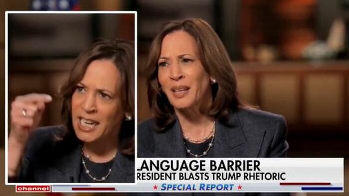 NextImg:Disaster: Kamala.exe Crashes In Fox Interview Meltdown