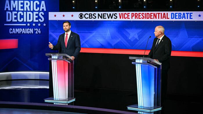 NextImg:Post-Debate: Vance Vanquishes 'Knucklehead' Walz & Muting Moderators