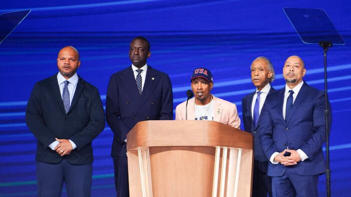 NextImg:'Central Park Five' Sue Trump Over Debate Remarks