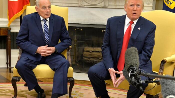 NextImg:Trump, Former White House Staffers Reject John Kelly's "Fascist" Claims
