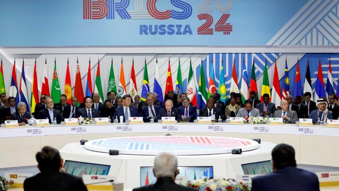 NextImg:Russia's Landmark BRICS Summit And The Specter Of De-Dollarization