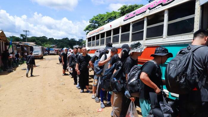 NextImg:Homeland Security Deports Chinese Illegal Immigrants On Charter Flight
