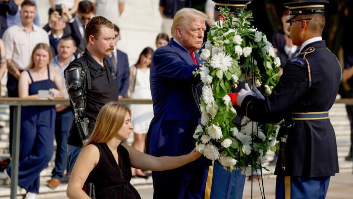 NextImg:Army Releases Redacted Report On Incident During Trump Visit To Arlington Cemetery
