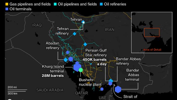 NextImg:Iran's Oil Tankers Flee Biggest Export Terminal Fearing Israeli Attack