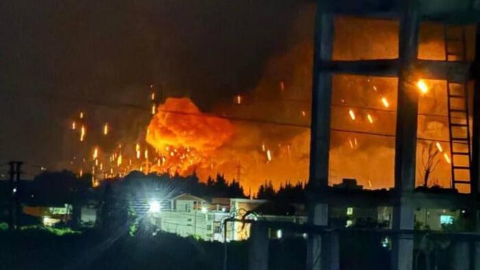 NextImg:Russian Anti-Air Missiles Likely Engaged Israeli Jets Attacking Syria's Coast
