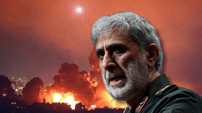 NextImg:Iranian TV Shows Quds Force Chief After Deemed 'Missing' For Two Weeks