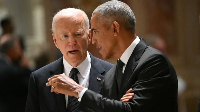 NextImg:"She's Not As Strong As Me": Lip Reader Deciphers Biden-Obama Grumpy Old Men Chat