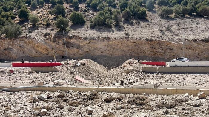 NextImg:Main Lebanon-Syria Border Crossing Destroyed In Israeli Attack
