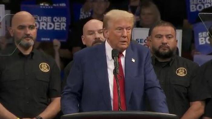 NextImg:Trump To Expand Border Patrol By 10,000; Shower Employees With 10% Raises And Bonuses If Elected