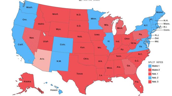 NextImg:Trump Flips Nevada, Nears Sweep Of Swing States