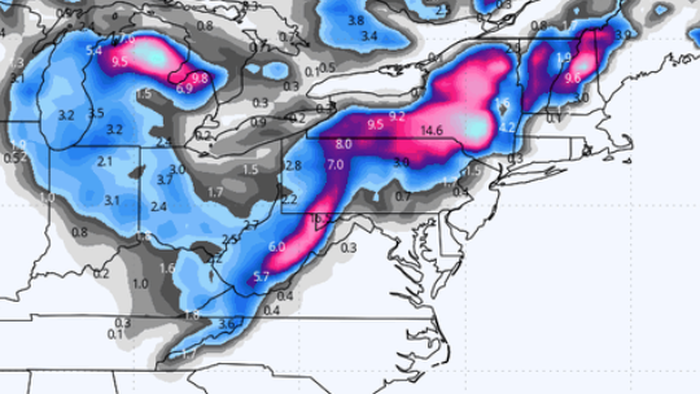 NextImg:"Very Intense Storm" May Dump Snow At Higher Elevations Across Northeast