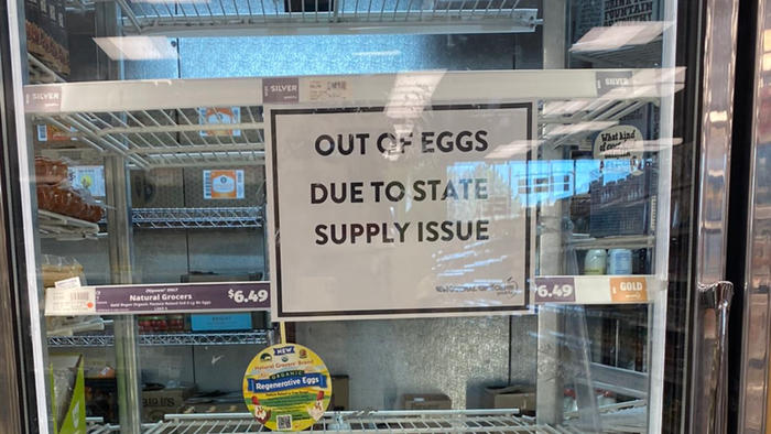 NextImg:Egg Prices Surge Again As Grocers Face Shortages Amid Bird Flu Outbreak