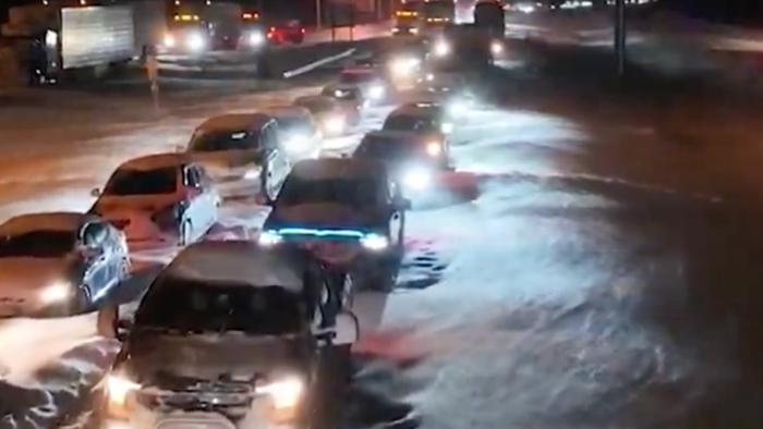 NextImg:Snowpocalypse Strands Drivers Along I-90 In Lake Erie Area