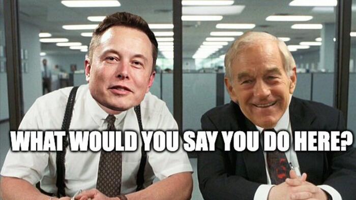 NextImg:Ron Paul "Revolution" Reignites After Elon Musk Asks Libertarian Legend To Join Department Of Gov't Efficiency