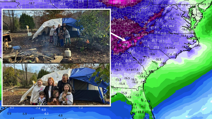 Major Cold Blast To Hit Helene-Ravaged NC With Families Living In Tents & Cars Amid FEMA Blunder