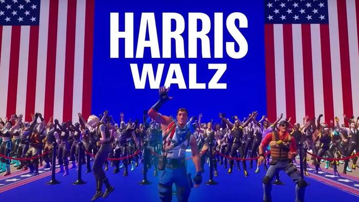 NextImg:Kamala Harris Bans Virtual Guns In Her Own "Freedom Town" Fortnite Game