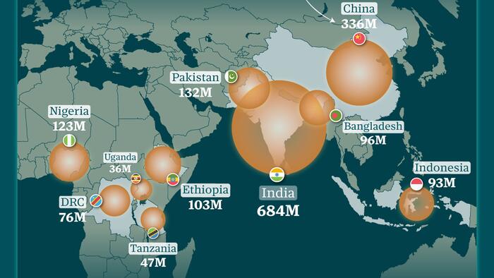 NextImg:These Are The World's Largest 'Unconnected' Populations