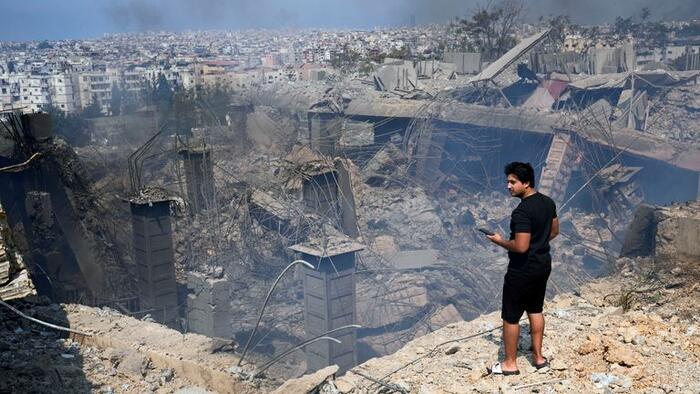 NextImg:Beirut Suffers Under Biggest Daytime Airstrikes As Israel Says Time Not Right For Ceasefire