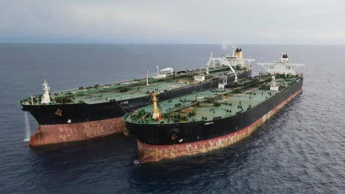 NextImg:Satellite Analysis Shows Enormity Of Secretive Oil Shipping Hub Funneling Iranian Crude To China
