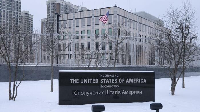 NextImg:Bracing For Retaliation, US Shuts Embassy In Kiev Over Air Attack Risk
