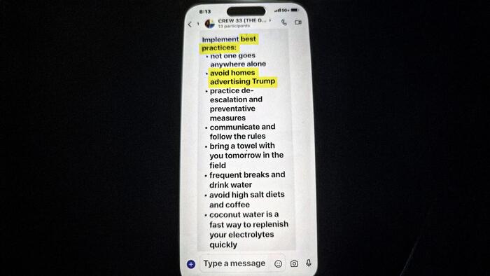 NextImg:FEMA Official Removed After 'Avoid Trump Houses' Message Leaks, DeSantis Orders Investigation